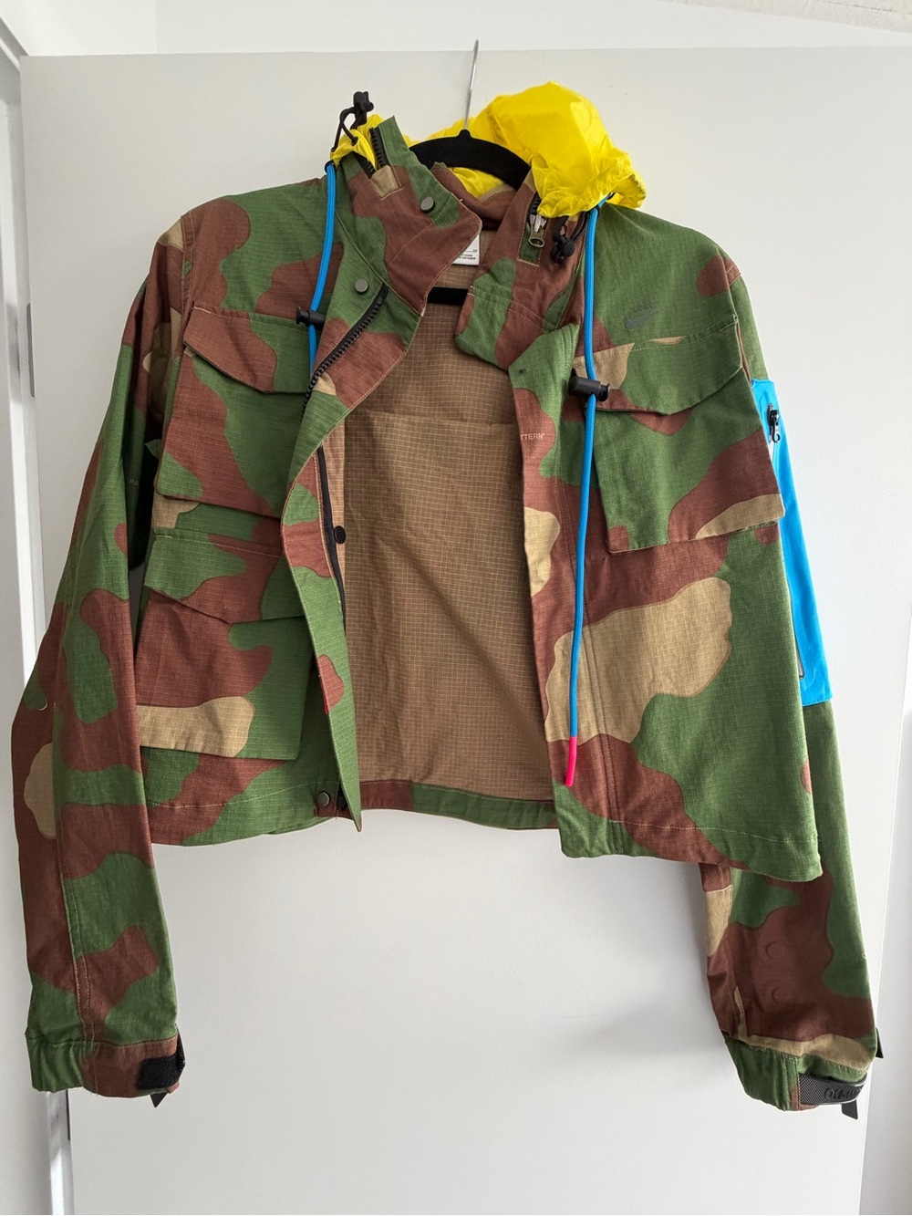 Off-White™ x Nike Camouflage hooded Jacket